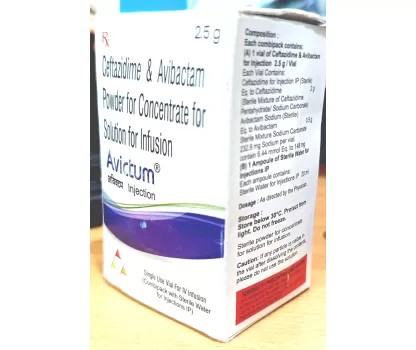ZAVICEFTA  2.5GM SIMILAR  AVICITUM 5.5GM